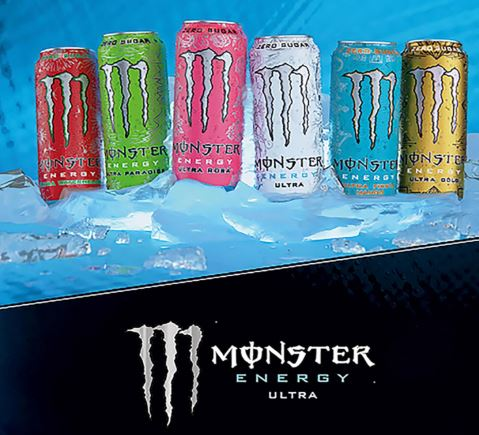 Monster Energy Ultra Fantasy Ruby Red Zero Sugar Drink 12 x 500ml Bulk Pack - Image 6