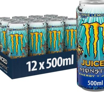 Monster Energy Juiced Aussie Lemonade 12 x 500ml Pack