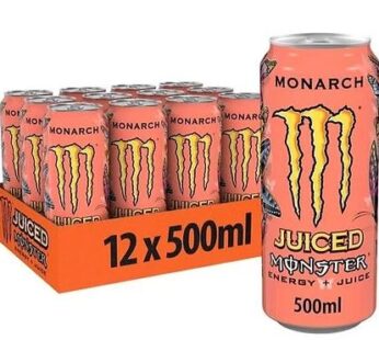 Monster Energy Juiced Monarch 12 x 500ml Pack