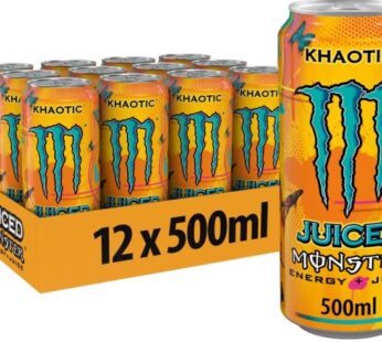 Monster Energy Khaotic Juiced 12 x 500ml Pack