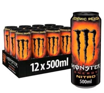 Monster Energy Nitro Cosmic Peach 12 x 500ml Pack