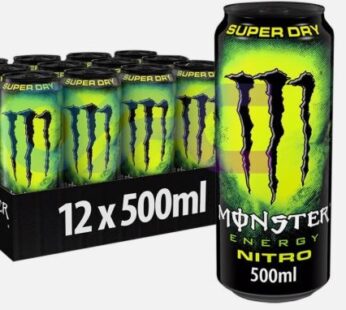 Monster Energy Nitro Super Dry 12 x 500ml Pack