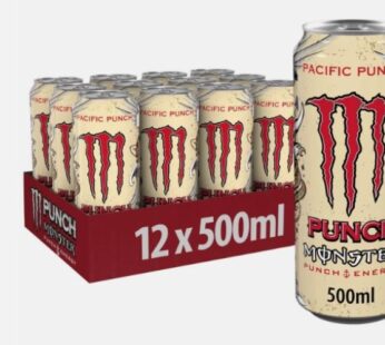 Monster Energy Pacific Punch 12 x 500ml Pack