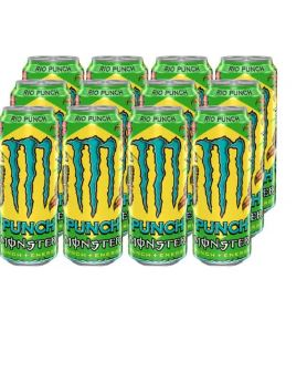 Monster Energy Rio Punch 12 x 500ml Pack - Image 2