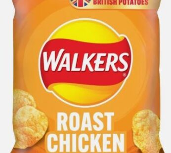 Walkers Roast Chicken Sharing Crisps 18 x 70g Pack