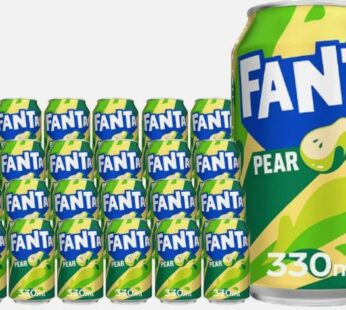 Fanta Pear 330ml x 24 Pack Exotic Sparkling Soda