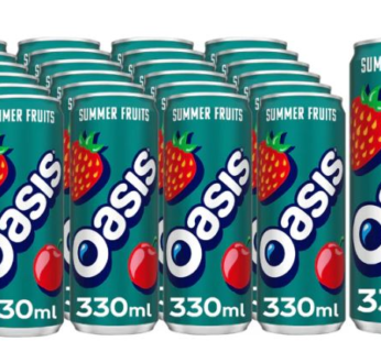 Oasis Summer Fruits 330ml x 24