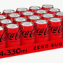 Coca-Cola Zero Sugar 330ml x 24 Pack