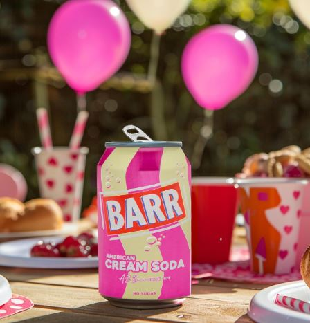 BARR American Cream Soda 24 x 330ml Pack - Image 4
