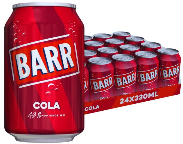 BARR Cola 24 x 330ml Pack