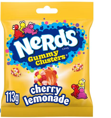 Nerds Gummy Clusters Cherry Lemonade Fruit-Flavour Candy 10 x 113g Bulk Case - Image 2