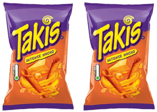Takis Intense Nacho Cheese Flavour Corn Snack 21 x 55g Bulk Box - Image 4