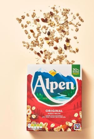 Alpen Original Muesli Breakfast Cereal 6 x 550g Bulk Pack - Image 3
