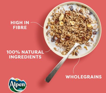 Alpen Original Muesli Breakfast Cereal 6 x 550g Bulk Pack - Image 5