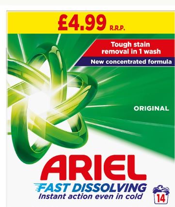 Ariel Original 700g (84 Washes) Washing Powder Bulk Pack - Image 2