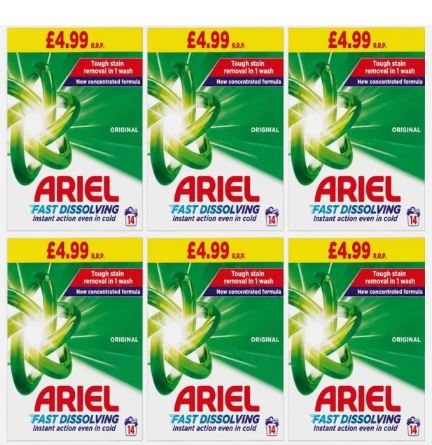 Ariel Original 700g (84 Washes) Washing Powder Bulk Pack - Image 3