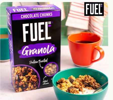 FUEL 10K Granola Chocolate Chunks 6 x 400g Bulk Pack - Image 4
