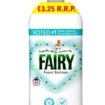 Fairy Fabric Softener 8 x 37 Washes Bulk Pack