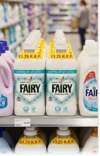 Fairy Fabric Softener 8 x 37 Washes Bulk Pack - Image 3