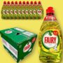 Fairy Original Lemon Washing Up Liquid 10 x 320ml