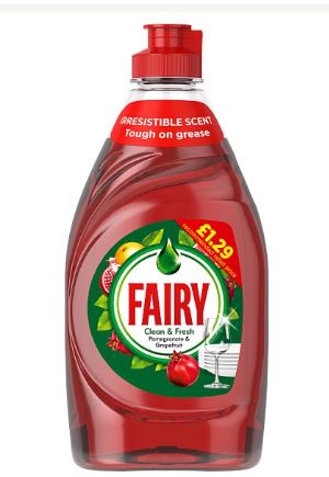 Fairy Pomegranate & Grapefruit Washing Liquid 10 x 320ml Bulk Pack - Image 2