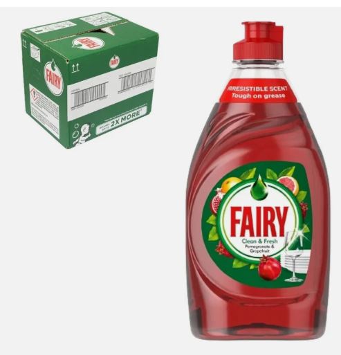 Fairy Pomegranate & Grapefruit Washing Liquid 10 x 320ml Bulk Pack - Image 4