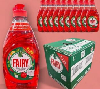 Fairy Pomegranate & Grapefruit Washing Liquid 10 x 320ml Bulk Pack