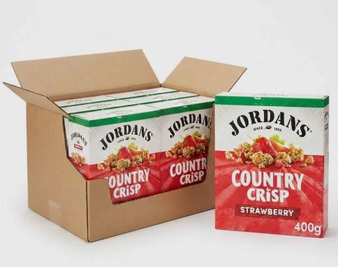 Jordans Country Crisp Strawberry Crunchy Oat Clusters 6 x 400g Bulk Pack - Image 6