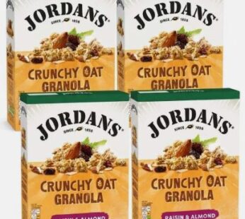 Jordans Raisin & Almond Crunchy Oat Granola 4 x 450g Bulk Pack