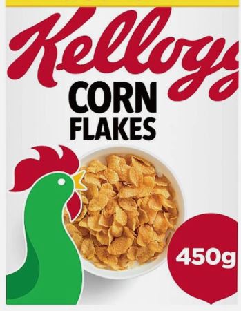 Kellogg's Corn Flakes Breakfast Cereal 6 x 450g Multi Pack - Image 2