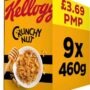 Kellogg's Crunchy Nut Breakfast Cereal 9x460g Pack