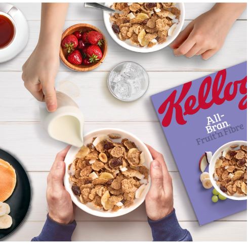 Kellogg's Fruit n Fibre Breakfast Cereal 6x500g Pack - Image 3