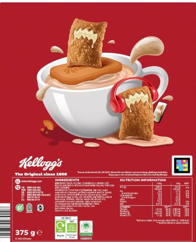 Kellogg's Krave Caramelised Biscuit Breakfast Cereal 6 x 375g Pack - Image 4