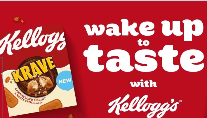 Kellogg's Krave Caramelised Biscuit Breakfast Cereal 6 x 375g Pack - Image 5