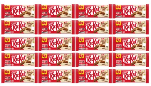 KitKat 2 Finger Milk Chocolate Biscuit Bar 6 Multipack of 20 x 124.2g Pack - Image 5