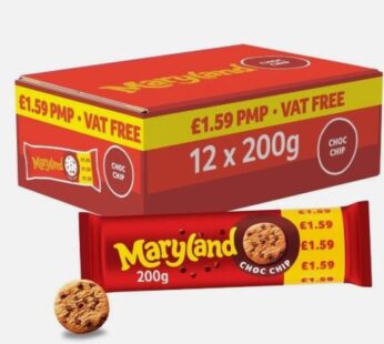Maryland Chocolate Cookies 12 x 200g Bulk Pack
