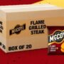 McCoy's Flame Grilled Steak Sharing Crisps 12 x 140g Bulk Pack