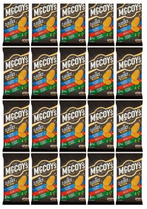 McCoy's The Classics Ridge Cut Variety of 6 bags x 20 Bulk Pack - Image 5