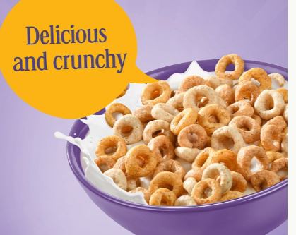 Nestlé Cheerios Multigrain Hoop Breakfast Cereal 6 x 390g Bulk Pack - Image 2