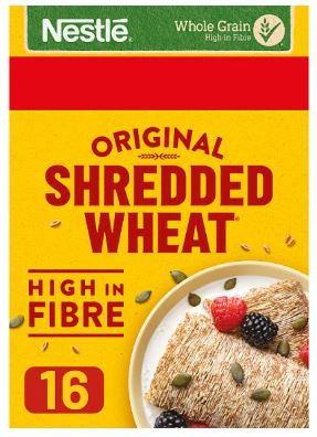 Nestlé Shredded Wheat Original Breakfast Cereal Biscuits16 x 360g Bulk Pack - Image 2