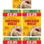 Nestlé Shredded Wheat Original Breakfast Cereal Biscuits16 x 360g Bulk Pack