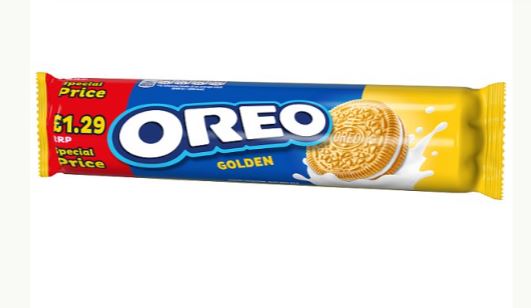 OREO Golden Sandwich Biscuits 16 x 154g Bulk Pack - Image 2