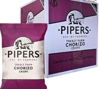 Pipers Trealy Farm Chorizo Crisps Grab Bag 24 x 40g Pack