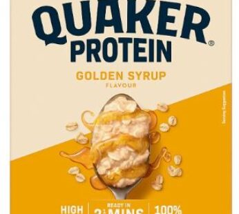 Quaker Oat Protein Golden Syrup Sachets 8 x 43g Bulk Pack