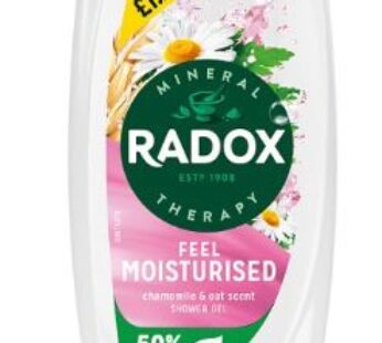 Radox Feel Moisturised Mineral Therapy Shower Gel 6 x 225 ml Bulk Pack