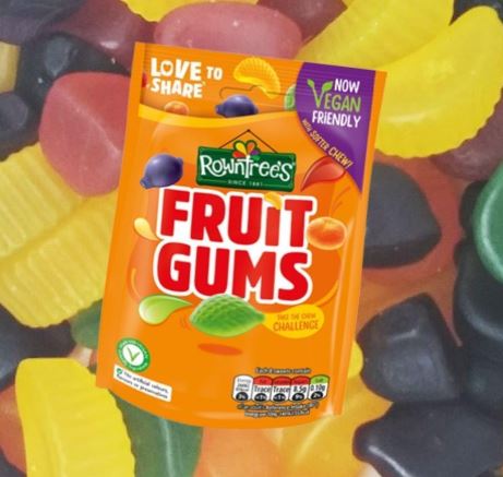 Rowntree's Fruit Gums Sweets Sharing Bag 10 x 120g Bulk Pack - Image 3