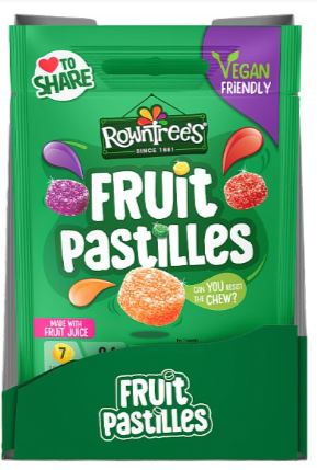 Rowntree's Fruit Pastilles Sweets Sharing Bag 10x 143g - Image 6