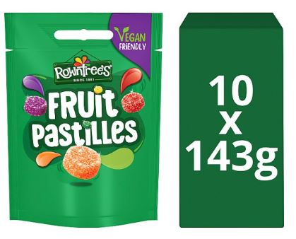 Rowntree's Fruit Pastilles Sweets Sharing Bag 10x 143g - Image 7