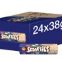Smarties Milk Chocolate Tube 24 x 38g Bulk Pack display box