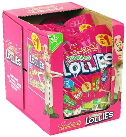 Swizzels Luscious Lollies Bulk Pack 12 x 132g
